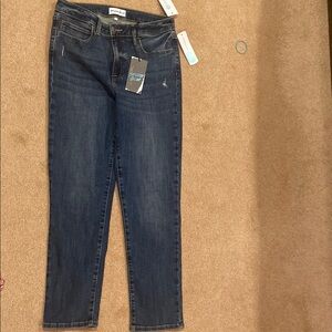 Bandolino Blue Straight Leg Denim Jeans
